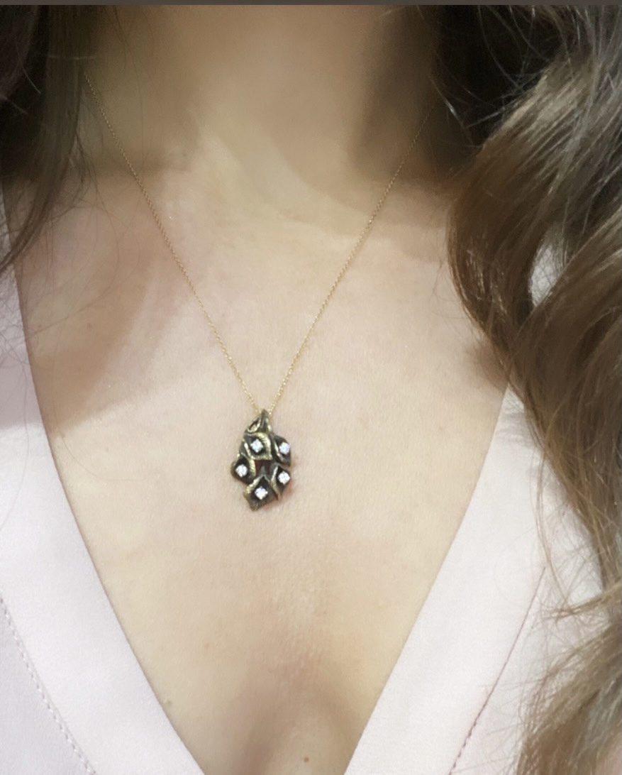 Olympic Jewelry Seattle Antique Diamond Pendant Olympic Jewelry