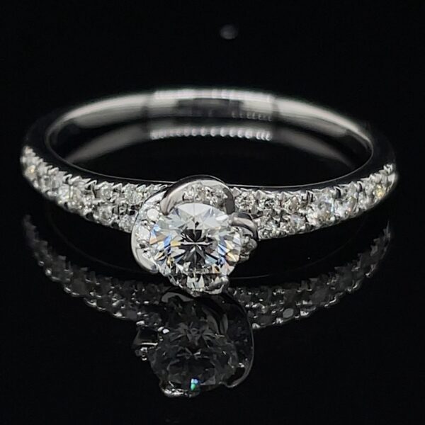 *PENDING SALE*Estate Gia Certified Canadian Diamond Engagement Ring