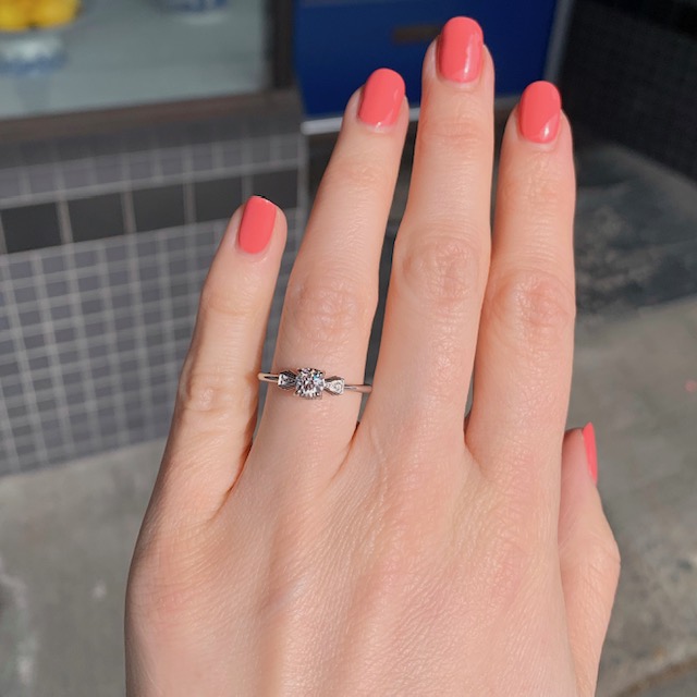 Art Deco Inspired Diamond Ring - Image 3