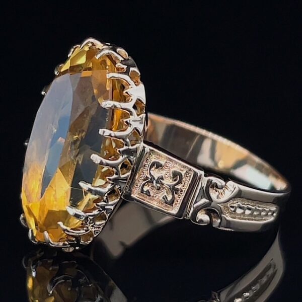 Antique Citrine Ring