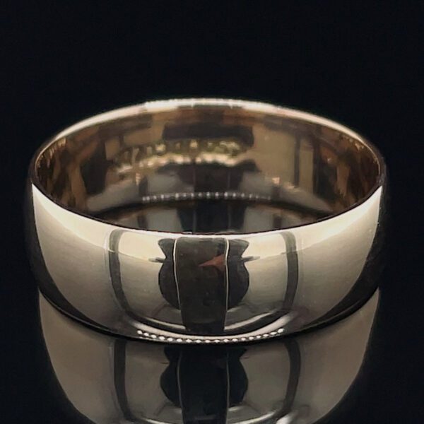 Antique Rose Gold 6mm Band