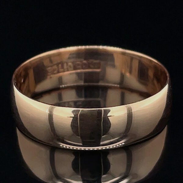 Antique Rose Gold 5mm Band