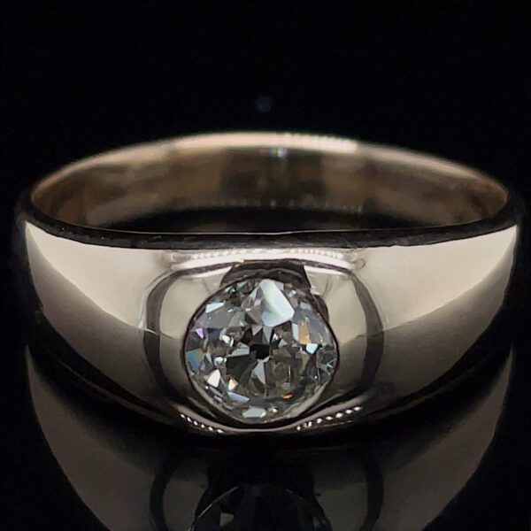 Antique Old Mine Cut Diamond Ring