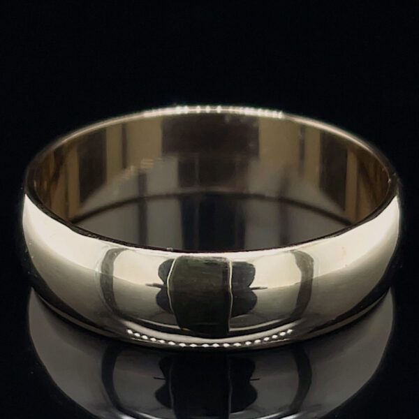 Estate 5mm 18k Gents Band