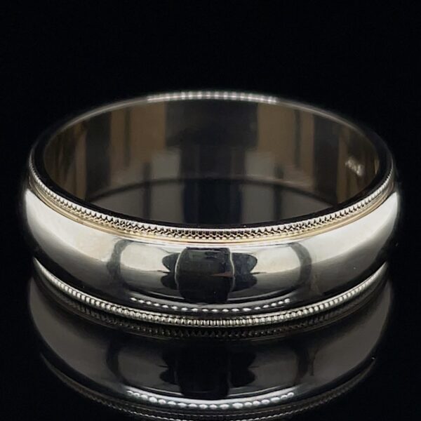 Estate 6mm Milgrain Band