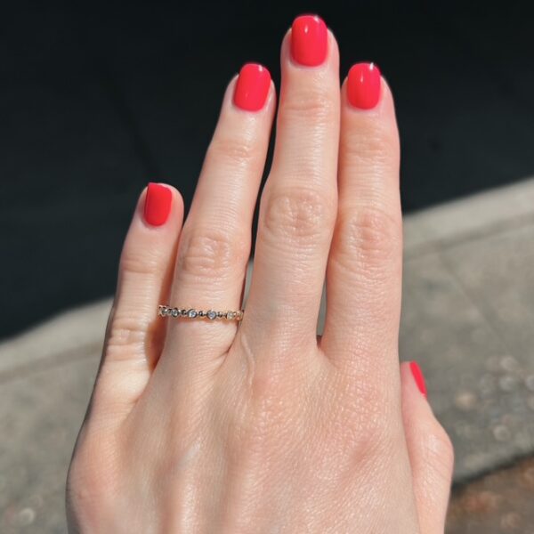 Bezel Set Diamond Band - Image 4