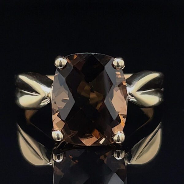 Estate Smoky Quartz Ring