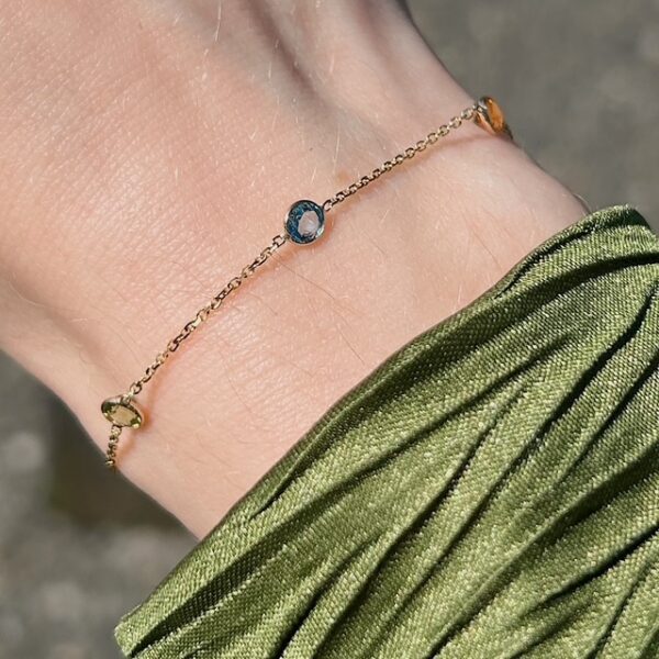 Multicolor Gemstone Bracelet