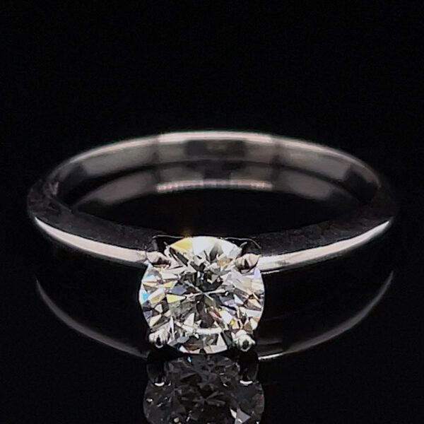 Estate .72ct Solitaire Engagement Ring