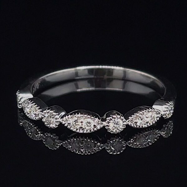 Estate Vintage Inspired Diamond Band