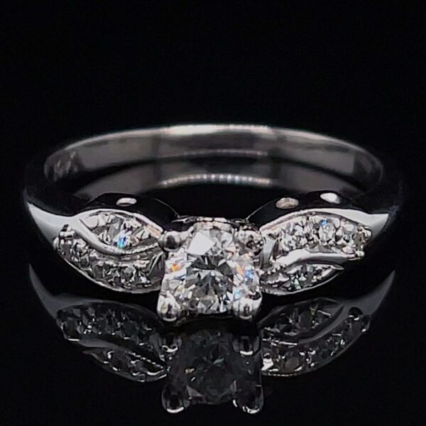 1960's Diamond Accented Ring