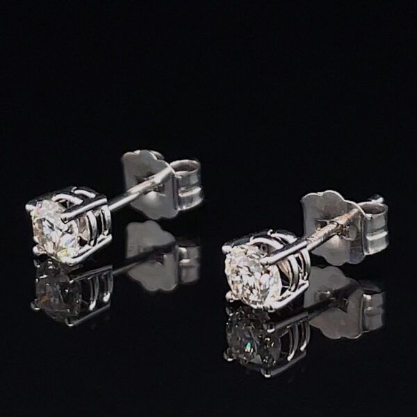 Estate .50ctw Diamond Stud Earrings