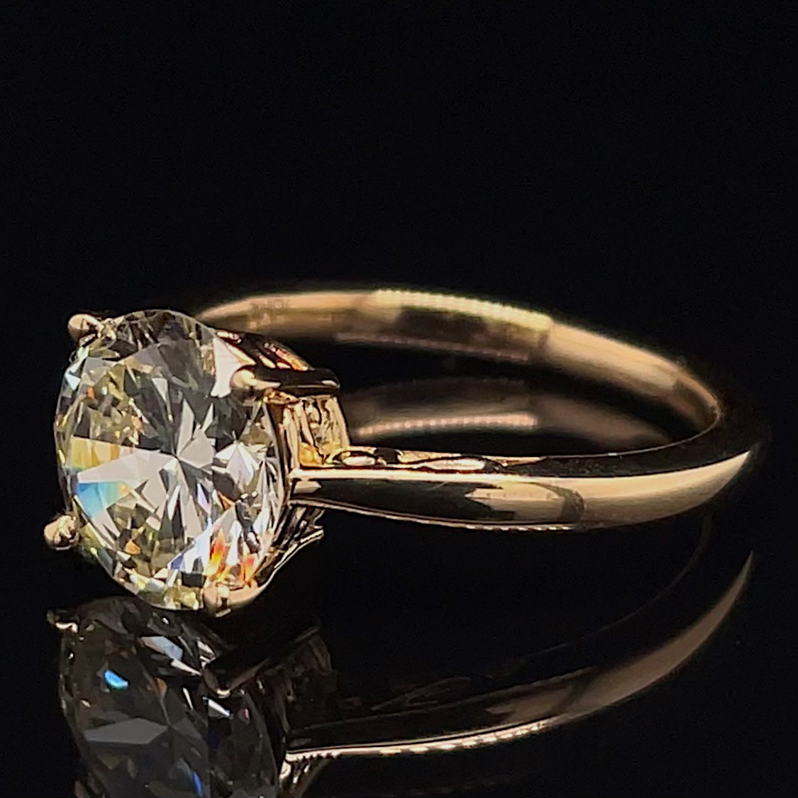 Recycled 2.28ct GIA Certified Diamond Ring - Image 2