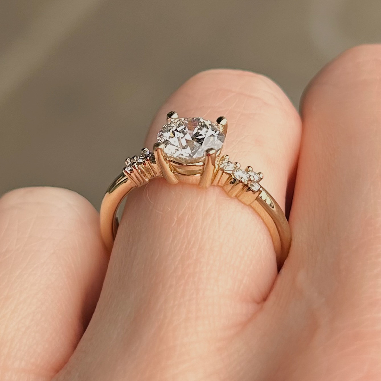 Recycled 1.19ct Canadian Engagement Ring - Image 4