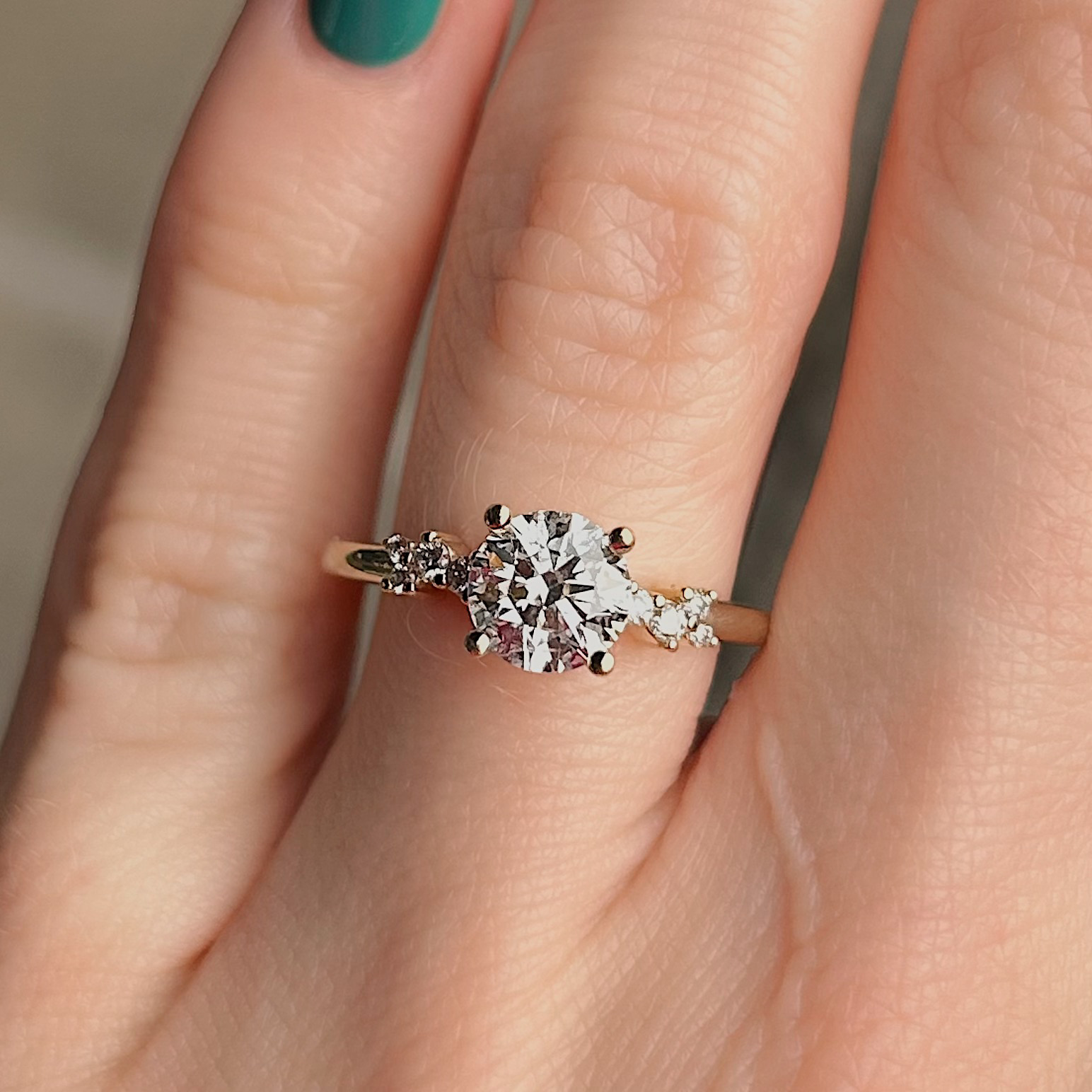 Recycled 1.19ct Canadian Engagement Ring - Image 3