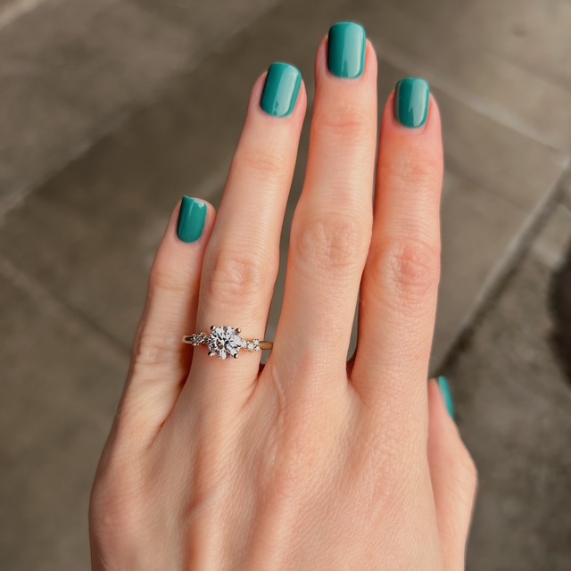 Recycled 1.19ct Canadian Engagement Ring - Image 2