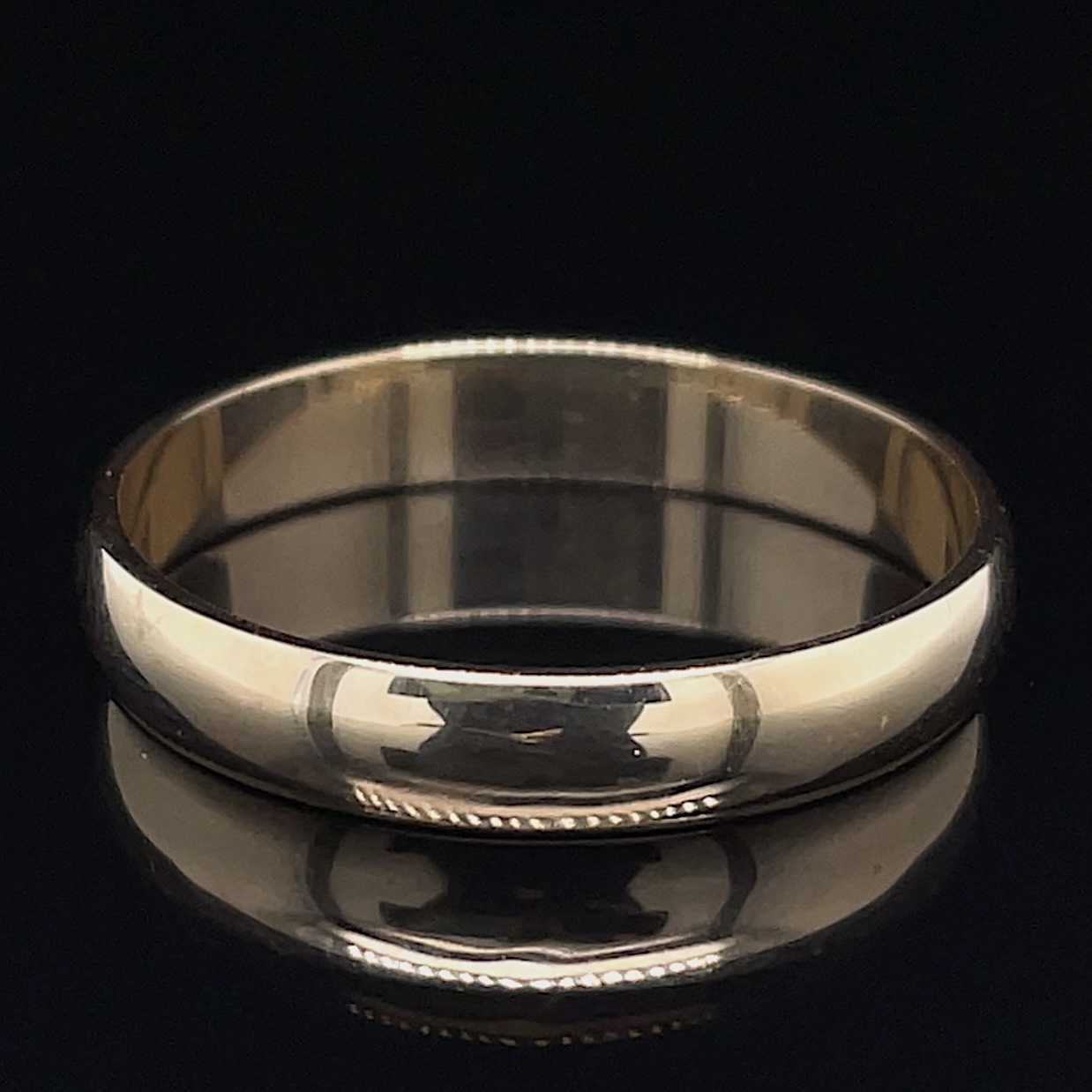 Estate 14k 4mm Wedding Band