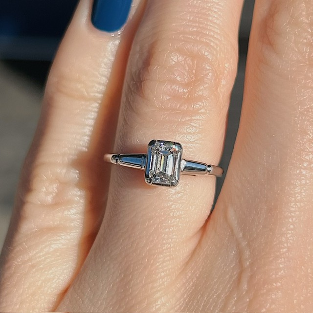 Midcentury .50ct Diamond Ring - Image 3